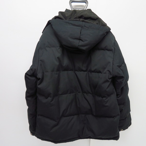 実際に弊社で買取させて頂いたSUGAR CANE/シュガーケーン ブラック ダウンジャケット/SC10750/Lの画像 1枚目