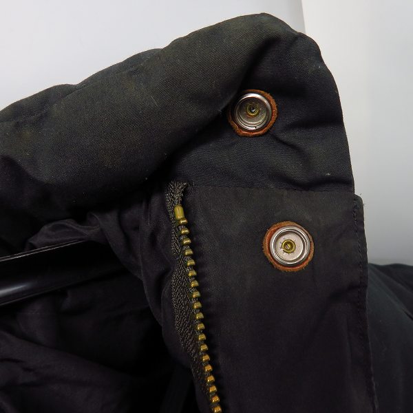 実際に弊社で買取させて頂いたSUGAR CANE/シュガーケーン ブラック ダウンジャケット/SC10750/Lの画像 5枚目