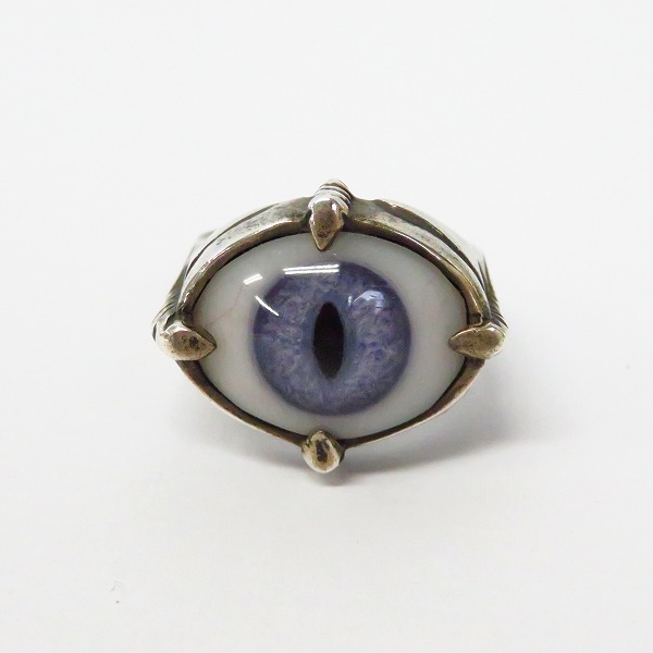 実際に弊社で買取させて頂いたCRAZY PIG/クレイジーピッグ 義眼 ヒューマンアイ リング/19.5号の画像 1枚目