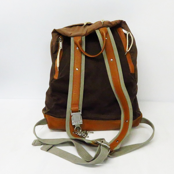 実際に弊社で買取させて頂いたKRIS VAN ASSCHE×EASTPAK/クリスヴァンアッシュ×イーストパック 2WAY レザー切替 バックパックの画像 1枚目