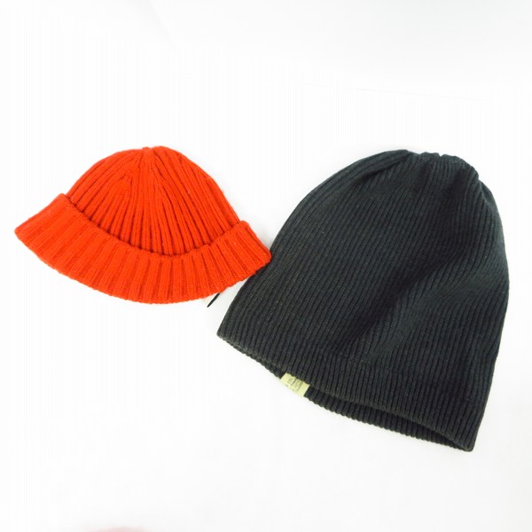 実際に弊社で買取させて頂いた【未使用含む】BEAMS BOY/CA4LA/VANS ビームス/カシラ/バンズ他 ニット帽 4点セットの画像 1枚目