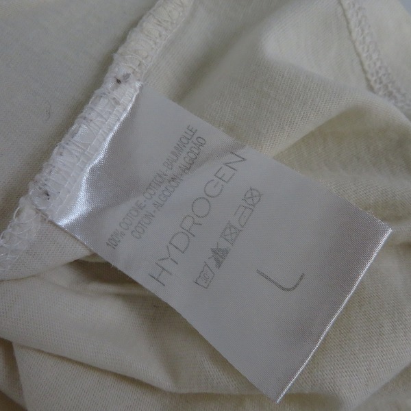 実際に弊社で買取させて頂いたHYDROGEN/ハイドロゲン Tシャツ カットソー 半袖/L 4点セットの画像 5枚目