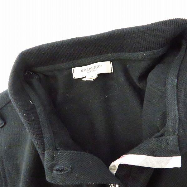 実際に弊社で買取させて頂いたBURBERRY LONDON/バーバリー ロンドン ポーランド製 ポロシャツ Lの画像 4枚目