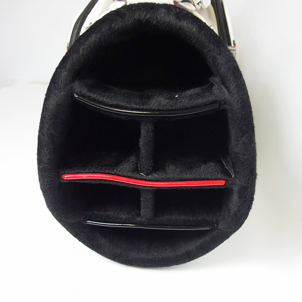 実際に弊社で買取させて頂いたLe coq sportif/ルコックスポルティフ 9型47インチ対応キャディバッグ QQ1131の画像 5枚目