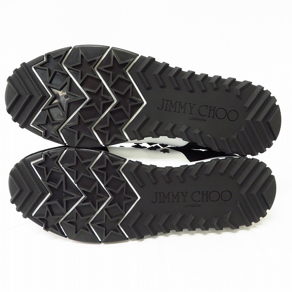 実際に弊社で買取させて頂いたJIMMY CHOO/ジミーチュウ OAKLAND/M スタースタッズ スニーカー/スリッポン/41.5の画像 2枚目