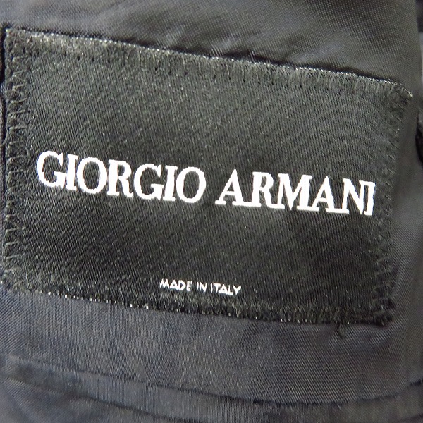 実際に弊社で買取させて頂いたGIORGIO ARMANI/ジョルジオアルマーニ セットアップスーツ 44の画像 2枚目