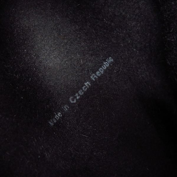 実際に弊社で買取させて頂いたCA4LA/カシラ チェコ共和国製 中折つば広ハット Mの画像 4枚目