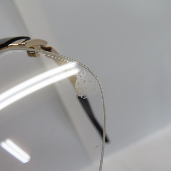 実際に弊社で買取させて頂いた999.9/フォーナインズ 眼鏡 M-19/9001の画像 6枚目