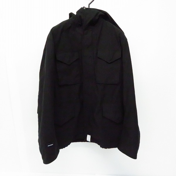 実際に弊社で買取させて頂いたDESCENDANT/ディセンダント フーディー ジャケット ブラック/2