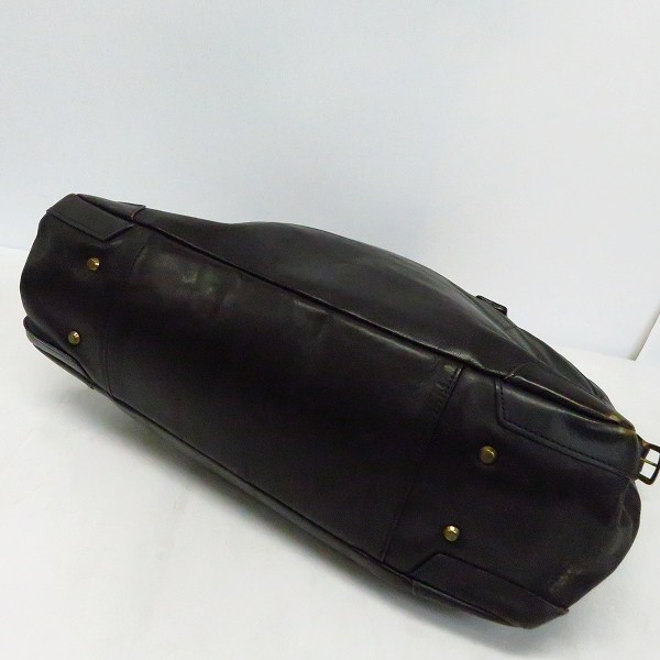 実際に弊社で買取させて頂いたmaster-piece/マスターピース COMPLETE WORKS レザー トートバッグの画像 2枚目