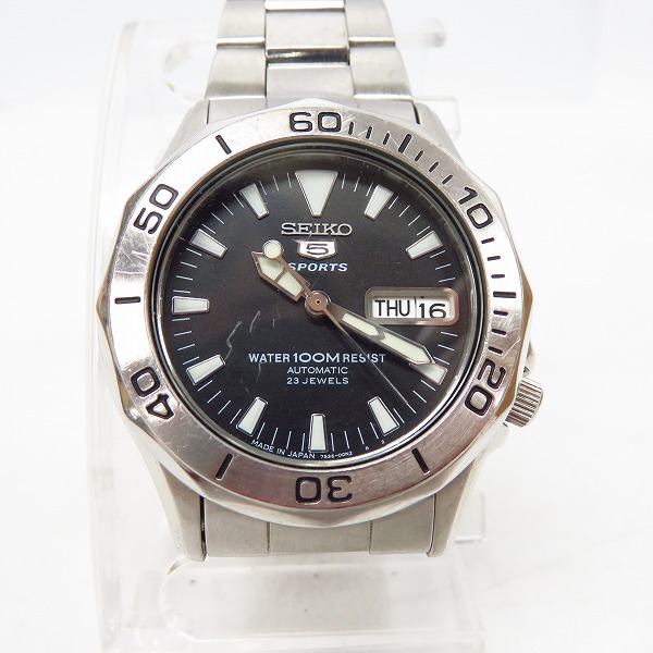 SEIKO/セイコー 5スポーツ 自動巻き 腕時計/ウォッチ 7S36-00L0の買取  
