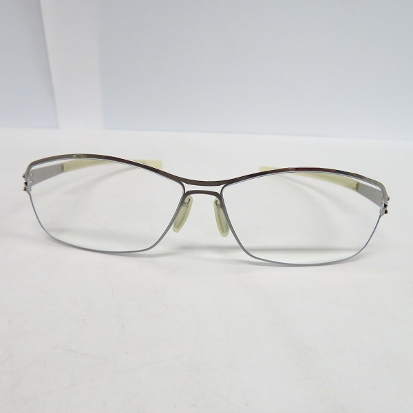 実際に弊社で買取させて頂いたic! berlin/アイシーベルリン model serena 度入り メガネフレーム/アイウェア/眼鏡  の画像 1枚目