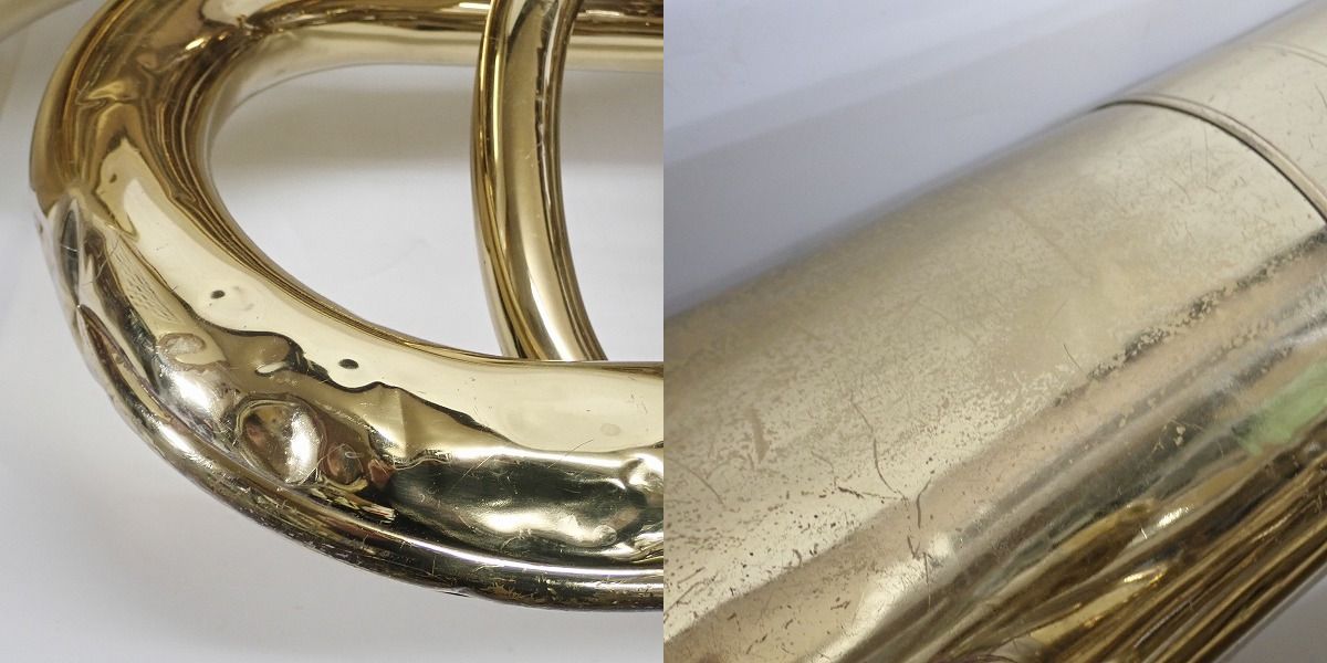 実際に弊社で買取させて頂いた★YAMAHA/ヤマハ YBB-321/YBB321 チューバ プリントロゴの画像 7枚目