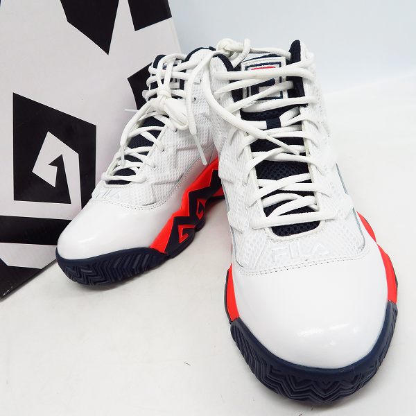 実際に弊社で買取させて頂いた FILA/フィラ NBA ジャマール マッシュバーン シグネーチャーモデル MB スニーカー F0284/27.5