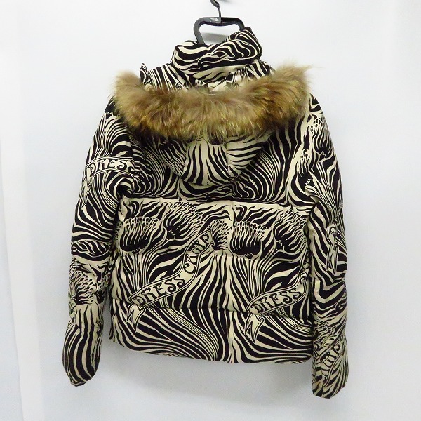 実際に弊社で買取させて頂いたDRESSCAMP/ドレスキャンプ 総柄ダウンジャケット/46の画像 1枚目