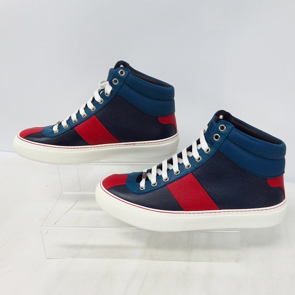 実際に弊社で買取させて頂いたJIMMY CHOO/ジミーチュウ BELGRAVI/ハイカットスニーカー 42の画像 3枚目