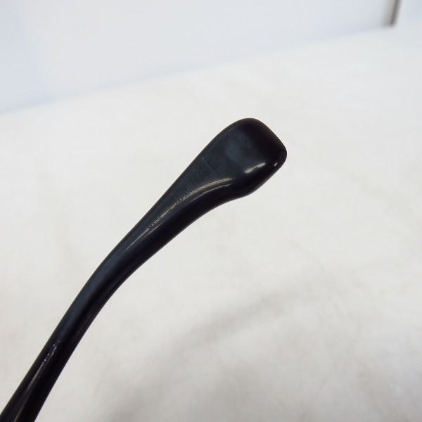 実際に弊社で買取させて頂いた999.9/フォーナインズ スクエア型 度入り 眼鏡/メガネフレーム NP-81の画像 8枚目