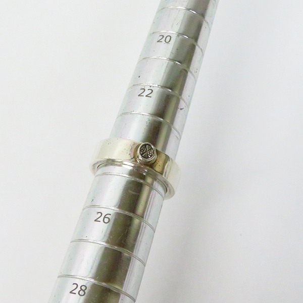 実際に弊社で買取させて頂いたDeaf Breed/デフブリード シルバーリング/指輪 24.5号の画像 5枚目