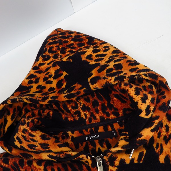 実際に弊社で買取させて頂いたJOYRICH/ジョイリッチ  レオパード フーディー Sの画像 4枚目
