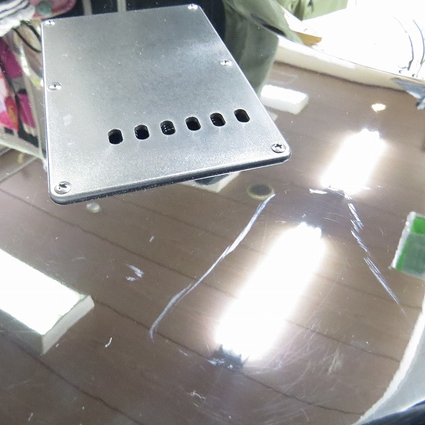 実際に弊社で買取させて頂いた★Bacchus バッカス Universe Series IKEBE ORIGINAL HST-ALL BLACK イケベ楽器オリジナル エレキギターの画像 7枚目