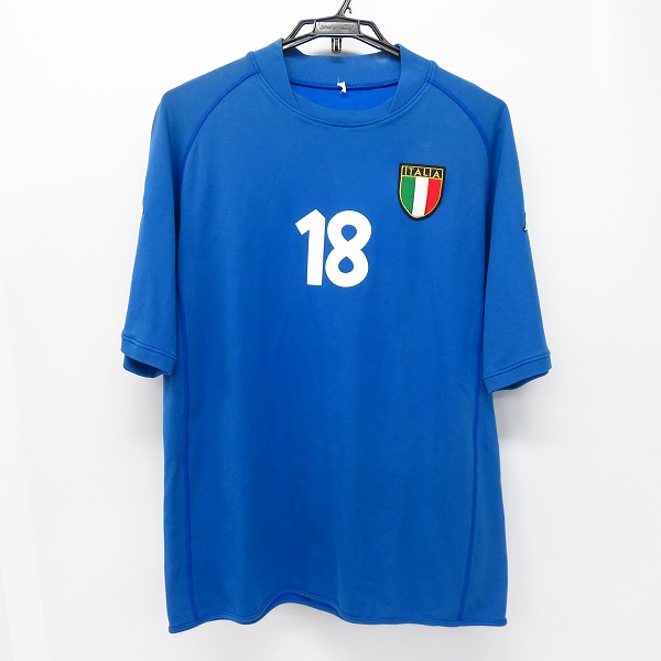 実際に弊社で買取させて頂いたKappa/カッパ イタリア代表 #18 バッジョ ゲームシャツ/O