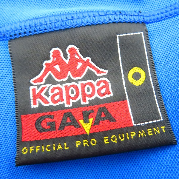 実際に弊社で買取させて頂いたKappa/カッパ イタリア代表 #18 バッジョ ゲームシャツ/Oの画像 2枚目
