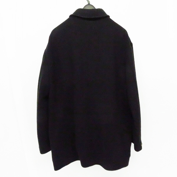 実際に弊社で買取させて頂いたEMPORIO ARMANI/エンポリオアルマーニ ラナウール ジャケット ブラック/50の画像 1枚目