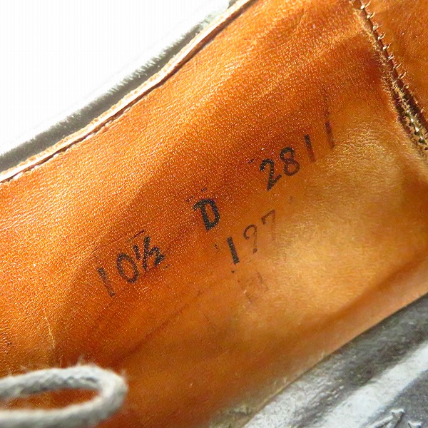 実際に弊社で買取させて頂いたAllen Edmonds/アレンエドモンズ Shelton レザー サドルシューズ 2811/10.5の画像 5枚目
