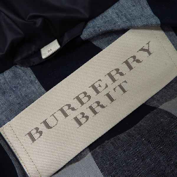 実際に弊社で買取させて頂いたBURBERRY BRIT/バーバリーブリット 羊毛 ダウン ジャケット/Mの画像 3枚目