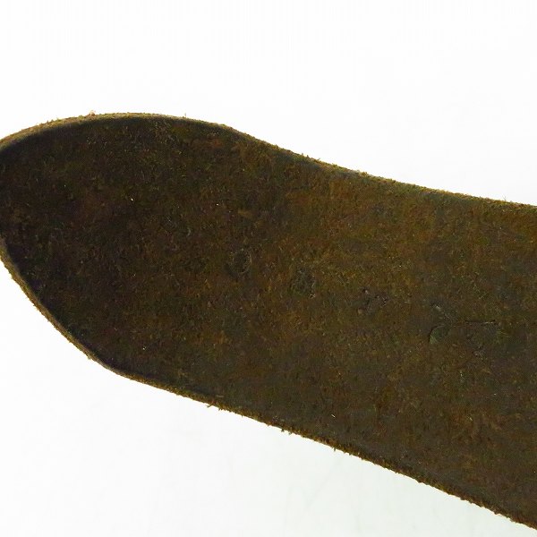 実際に弊社で買取させて頂いたHIROMU TAKAHARA/ヒロムタカハラ roar/ロアー スカルバックル 等/レザーベルト 2点セットの画像 4枚目