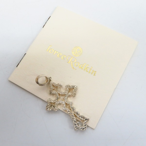 実際に弊社で買取させて頂いた【ギャラ付】LoreeRodkin/ローリーロドキン notre dame cross/ノートルダムクロス ペンダント/トップ P369-800の画像 6枚目