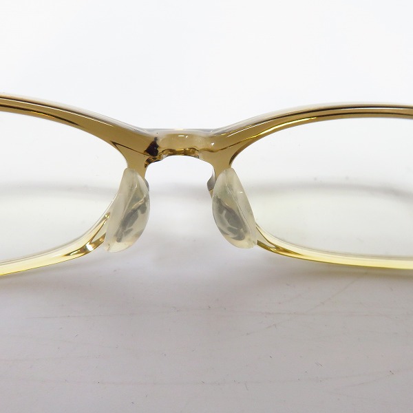 実際に弊社で買取させて頂いた999.9/フォーナインズ フルリム チタン グラデーション 眼鏡/メガネフレーム NPM-04の画像 4枚目