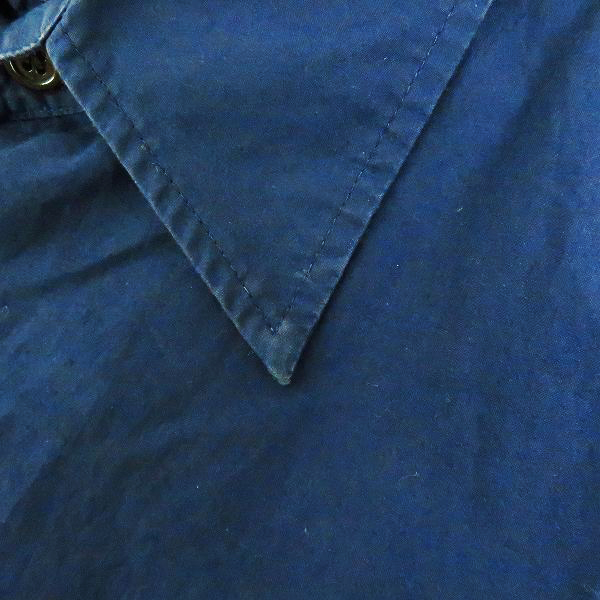 実際に弊社で買取させて頂いたDries Van Noten/ドリスヴァンノッテン 長袖シャツ/ネイビー/50の画像 6枚目