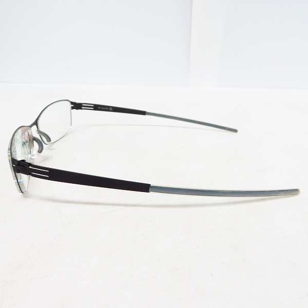 実際に弊社で買取させて頂いたic! berlin/アイシーベルリン damien メガネ/眼鏡/アイウェア 度入りの画像 2枚目