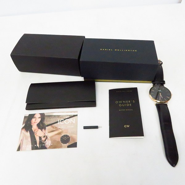 実際に弊社で買取させて頂いたDaniel Wellington/ダニエルウェリントン クラシック クォーツ腕時計 B40RSIの画像 6枚目