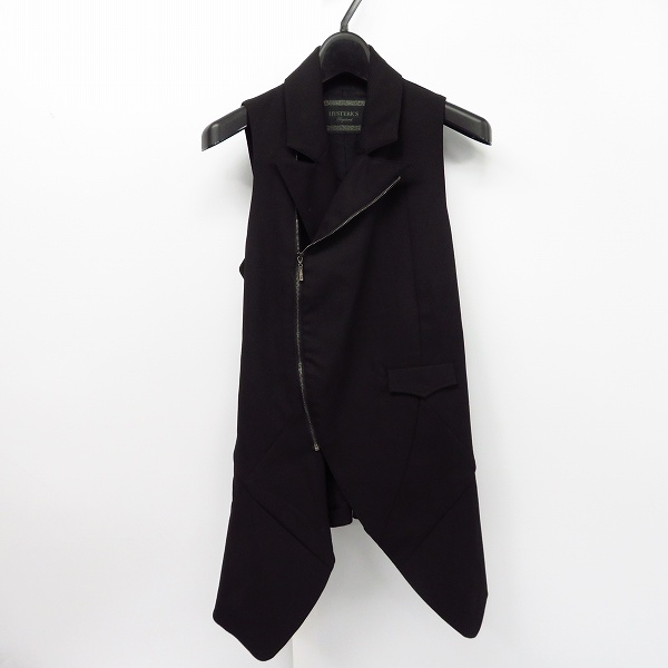 実際に弊社で買取させて頂いたHYSTERICS/ヒステリックス ジップアップ変形ベスト 0561AV01/FREE