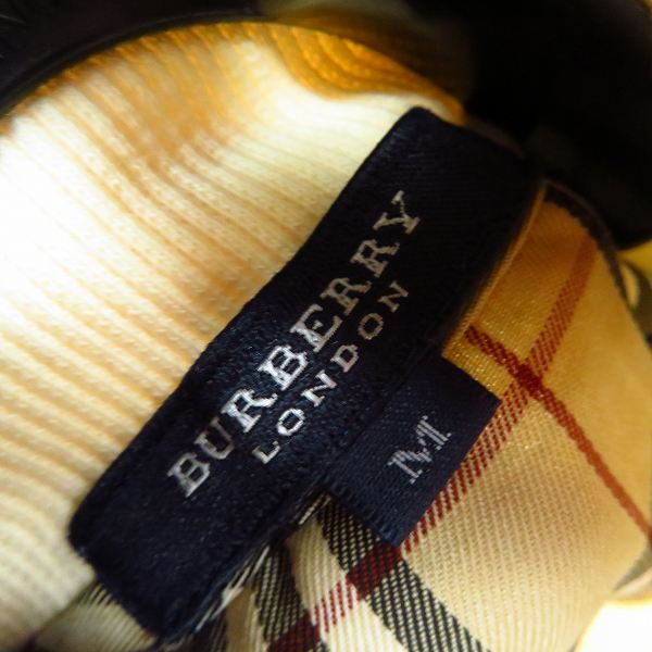 実際に弊社で買取させて頂いたBURBERRY LONDON/バーバリーロンドン ジップアップ ブルゾン/Mの画像 2枚目