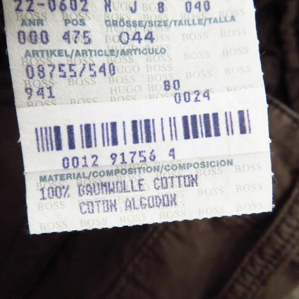 実際に弊社で買取させて頂いたHUGO BOSS/ヒューゴボス BURKE-D ロングパンツ ブラウン Size：44の画像 5枚目