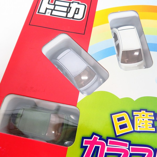 未開封】TOMY/トミー トミカ 日産マーチ カラフルセット/6台セットの