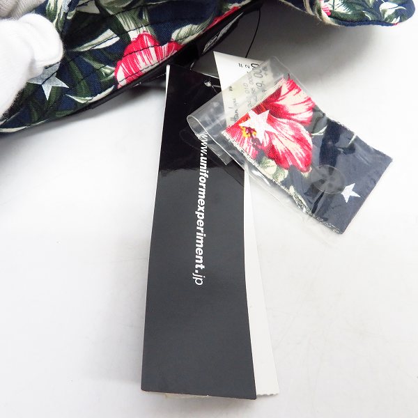 実際に弊社で買取させて頂いた【未使用】UE×NEW ERA/ユニフォームエクスペリメント×ニューエラ STAR FLOWER EXPLORER HAT/ハット UE-140108の画像 7枚目