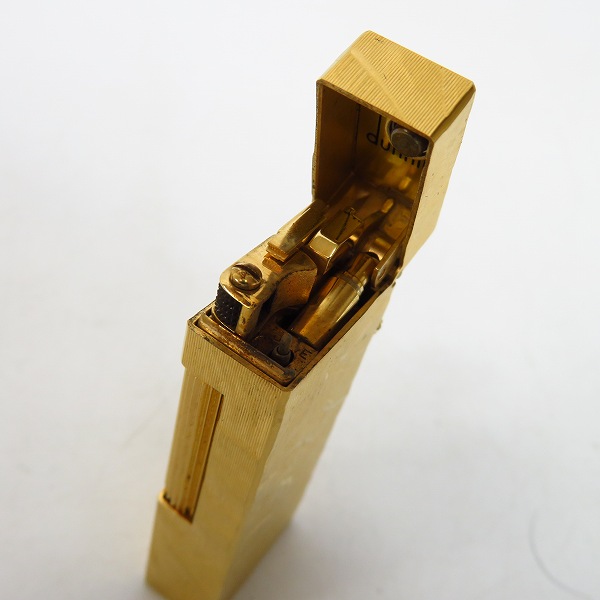 実際に弊社で買取させて頂いたdunhill/ダンヒル D.J 刻印 ゴールド ライター の画像 5枚目