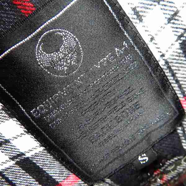 実際に弊社で買取させて頂いたBACKBONE/バックボーン×HTC スタッズロングシャツ ベルト付き/Sの画像 2枚目