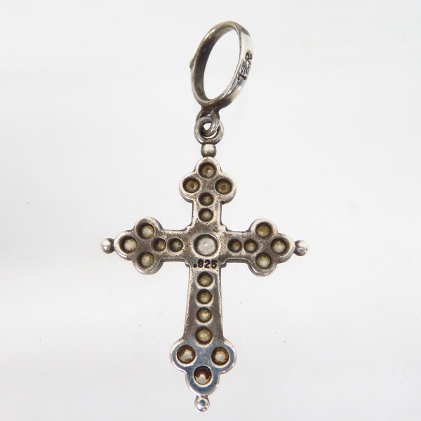 実際に弊社で買取させて頂いた【ギャラ付】Loree Rodkin/ローリーロドキン ミディアム ゴシッククロス ペンダントの画像 2枚目