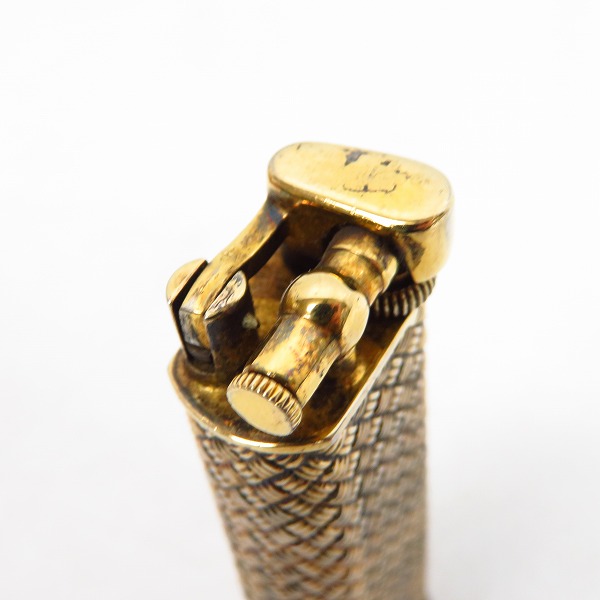 実際に弊社で買取させて頂いたdunhill/ダンヒル UNIQUE/ユニーク ガスライター ゴールドの画像 4枚目