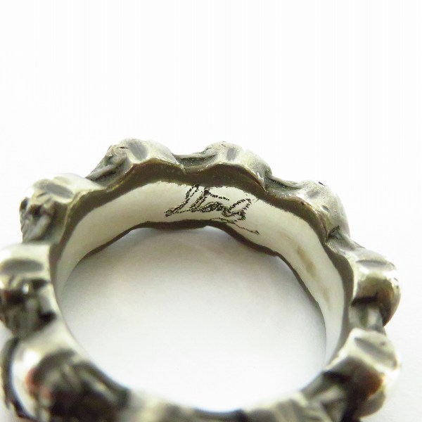 実際に弊社で買取させて頂いたSTANLEY GUESS/スタンリーゲス ダブルスカルバンドリング 16号の画像 3枚目