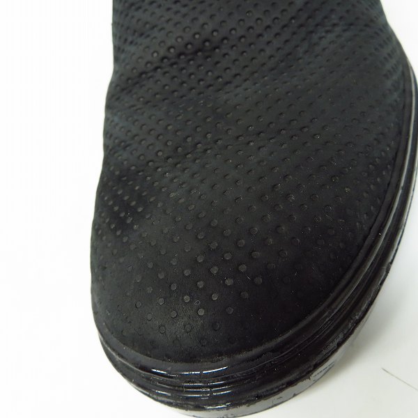 実際に弊社で買取させて頂いたJIMMY CHOO/ジミーチュウ GROVE PUT スタースタッズ パンチングレザー スリッポン/40の画像 6枚目