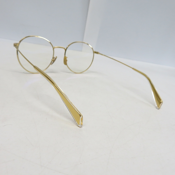 実際に弊社で買取させて頂いたCELINE/セリーヌ ボストン 眼鏡/メタルフレームの画像 2枚目