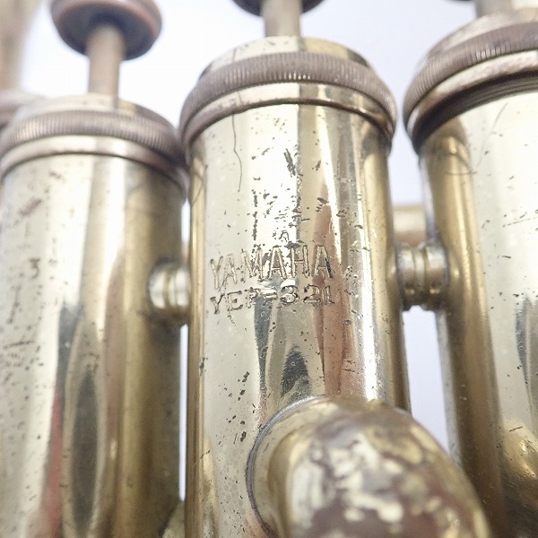 実際に弊社で買取させて頂いた★【ジャンク】YAMAHA/ヤマハ YEP321 ユーフォニアム 管楽器 ハードケース付きの画像 4枚目