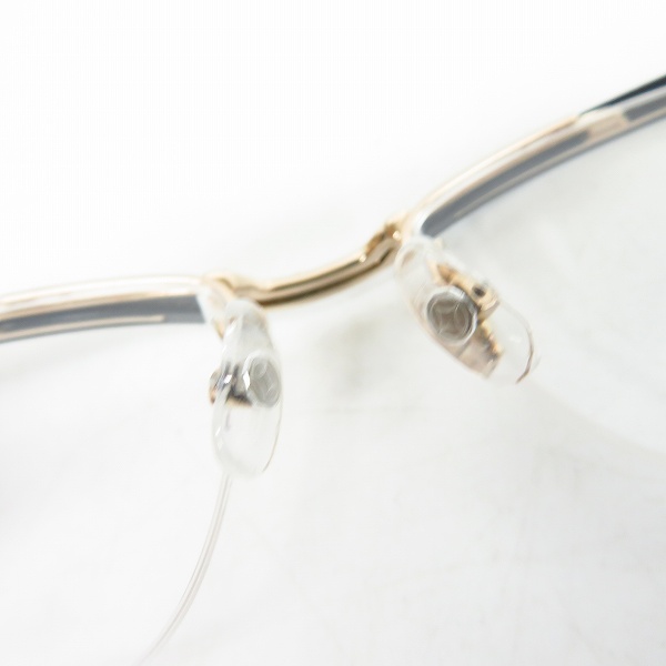 実際に弊社で買取させて頂いた999.9/フォーナインズ 眼鏡 M-19/9001の画像 3枚目