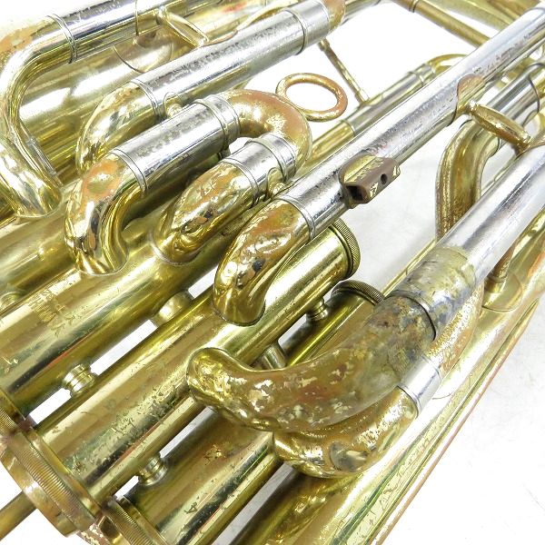 実際に弊社で買取させて頂いた★【ジャンク】YAMAHA/ヤマハ YEP321 ユーフォニアム 管楽器 ハードケース付きの画像 3枚目